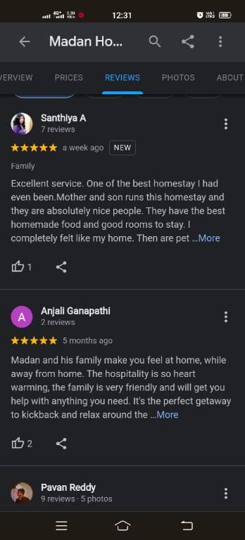 Madan Homestay Coorg  Villa in Kerala