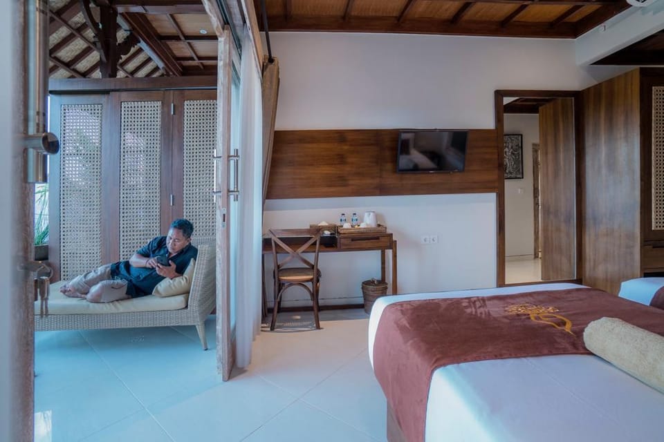 Artistic 1BR With Ricefield Surrounding @Gerindem Villa in Ubud