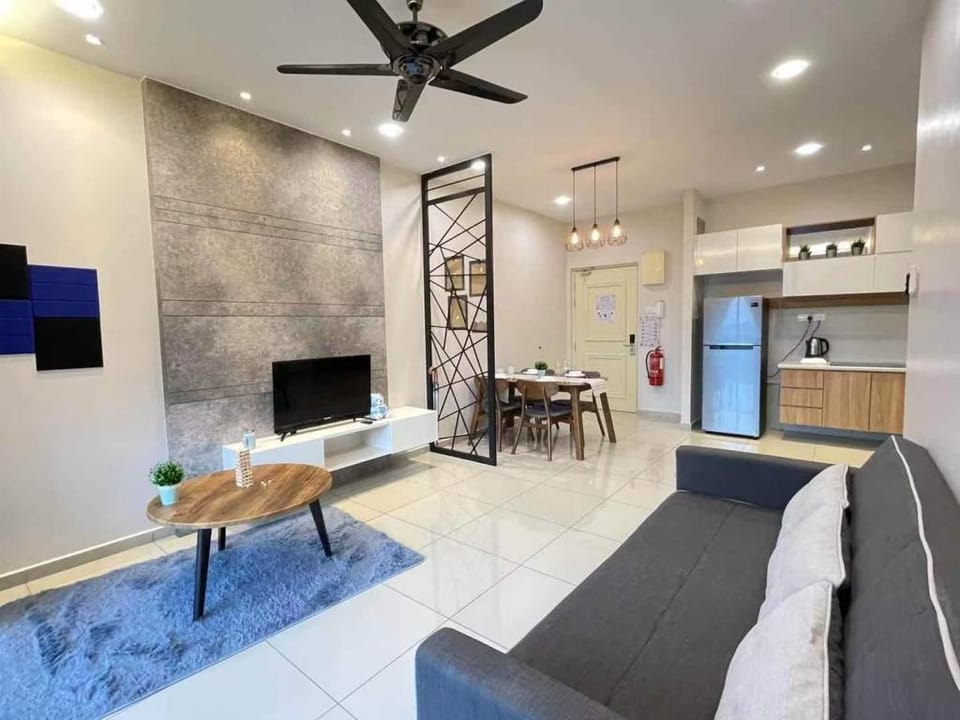 Atlantis 1BR 4-6pax Superb City View 5min to Town Apartment in Malacca