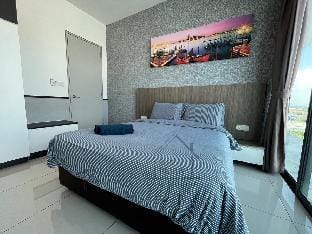 PD D'Wharf Cosy Suite 3 - Seaview (Up to 6 Pax) Apartment in Port Dickson