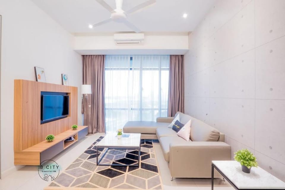 Grand Medini - Deluxe Suites balcony by RR JB City Vacation rental in Johor