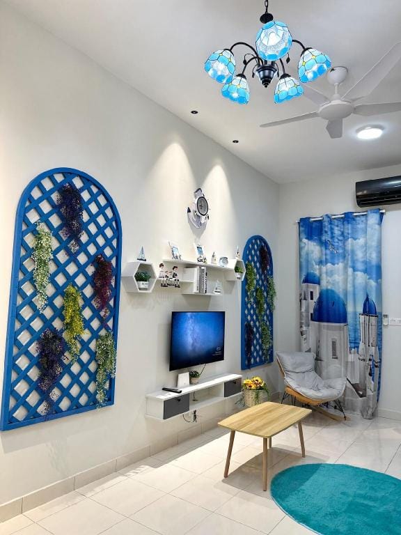 The Blue Memories Homestay with Mediterranean Style Vacation rental in Negeri Sembilan, Malaysia