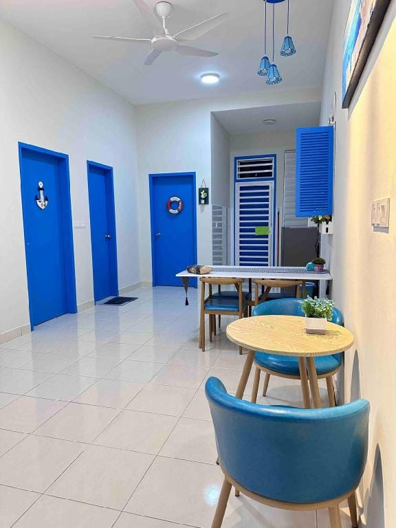 The Blue Memories Homestay with Mediterranean Style Vacation rental in Negeri Sembilan, Malaysia