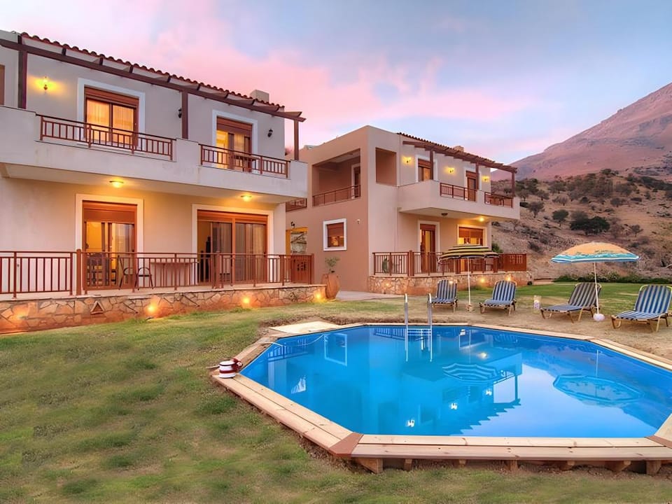 Triopetra Luxury Villas Fournou Lago Superior Villa With Private Pool | Stefania Apartment in Crete