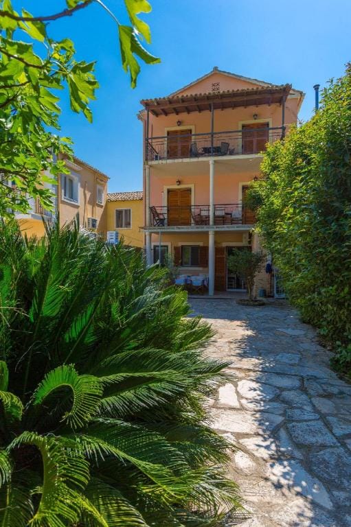 Anna Apartment: Walk to Beach, A/C, WiFi, Car Not Required                                           Apartment in Corfu, Greece