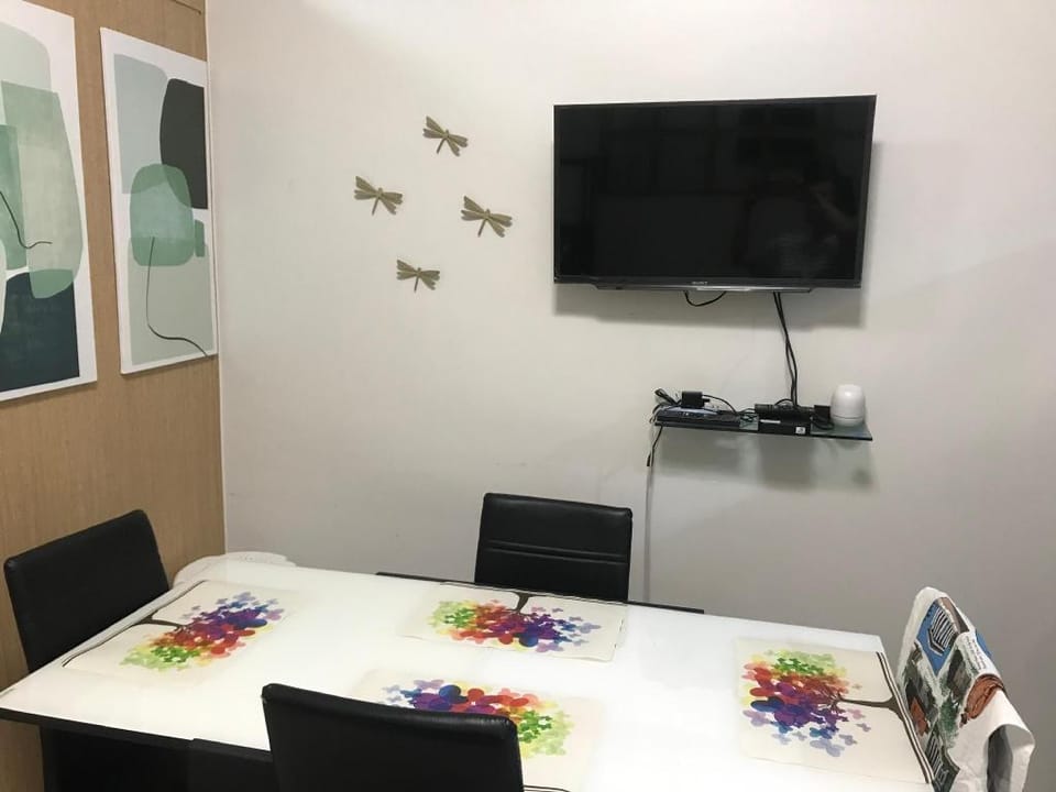 You can relax because the space is big and clean. Apartment in Quezon City