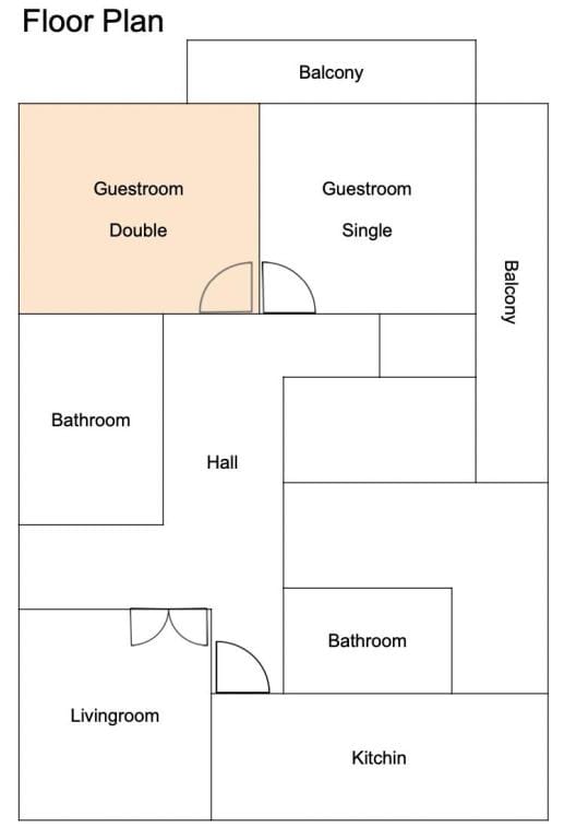 Safe ＆ Comfortable share-room with 24security Apartment in Tbilisi, Georgia