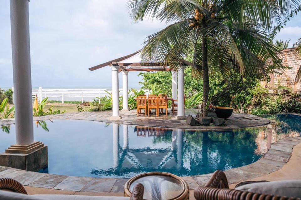 Santi a beautiful beach house with a pool  Villa in Southern Province