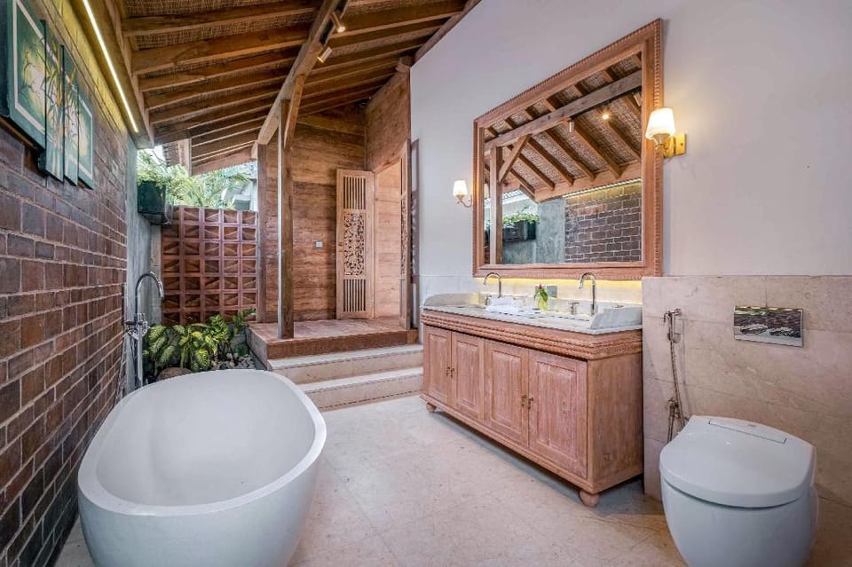 The Milky 3 BR Private Pool Villa at Canggu #ZN Villa in North Kuta