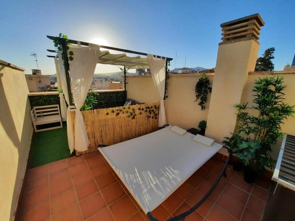 Del Parque Flats - Estudio Capuchinos Terrace Apartment in Malaga
