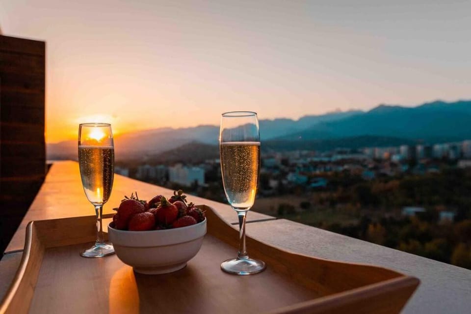 Lux penthouse with fantastic mountain view terrace Apartment in Almaty