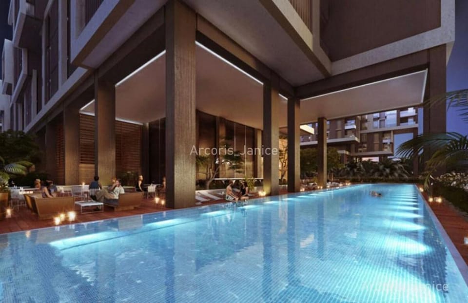 Modern Furnishing Arcoris 1-4 pax-5min to 163 mall Apartment in Petaling Jaya