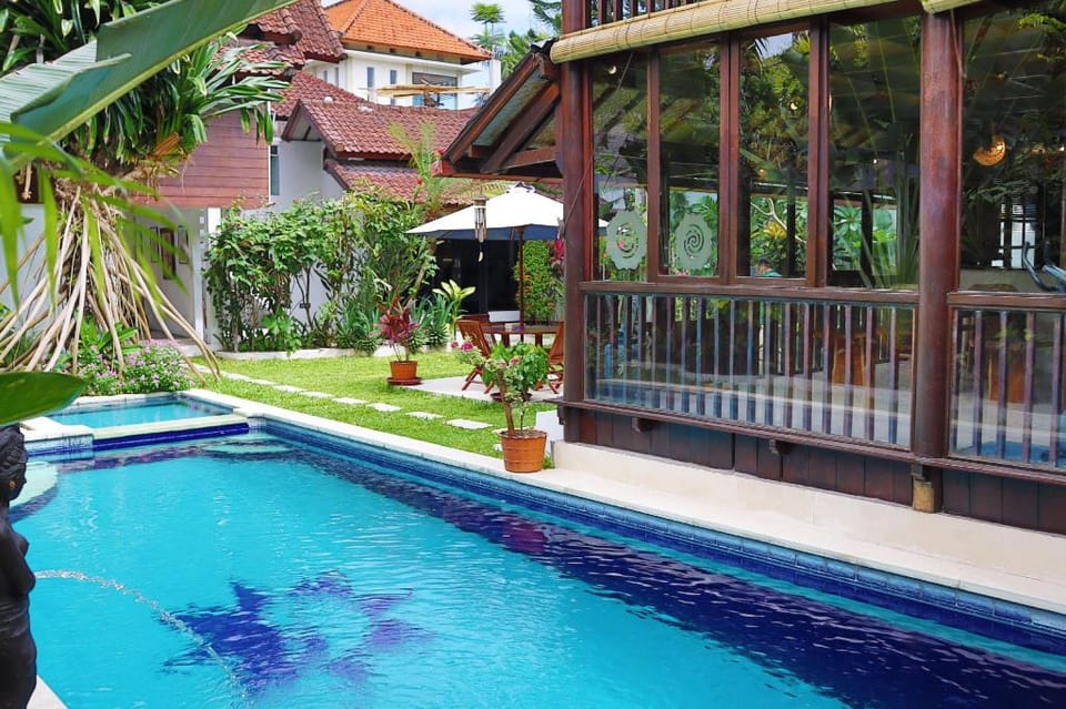Blossom 3 BR Private Pool Villa at Canggu #ZN Villa in North Kuta