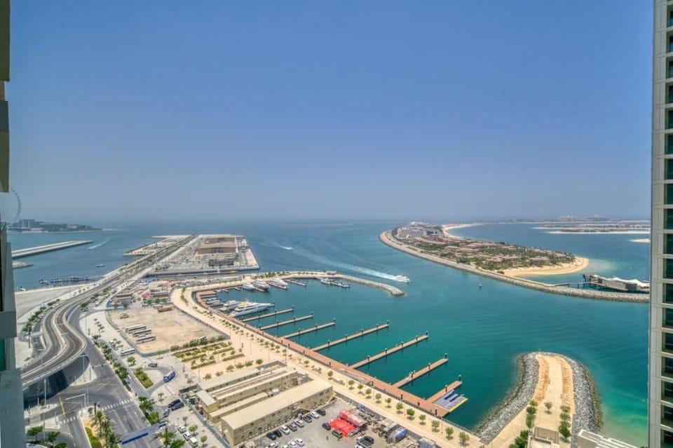 New two bedroom full sea view and private Beach Vacation rental in Dubai