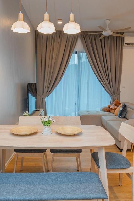 Ipoh Tambun Lost World Sunway Onsen Luna 2R2B 8pax Apartment in Perak