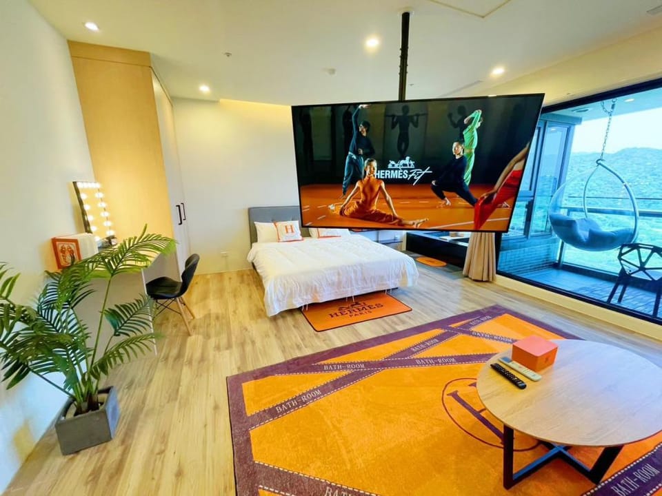 Yilan光嶼海溫泉海景無邊際泳池豪華2~4人套房 Apartment in Taiwan, Province of China