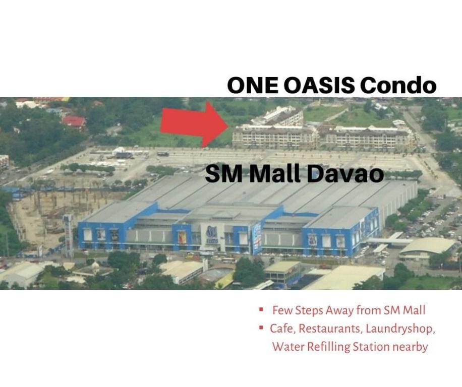 One Oasis 2BR (Home Condo) Back of SM w/ Pool FREE Apartment in Davao City
