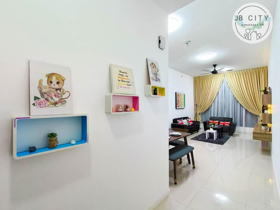 Paradigm Mall affordable suites by RR JBcity Apartment in Johor Bahru