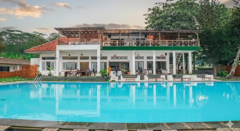 La Plage Beach Club Hotel in West Java