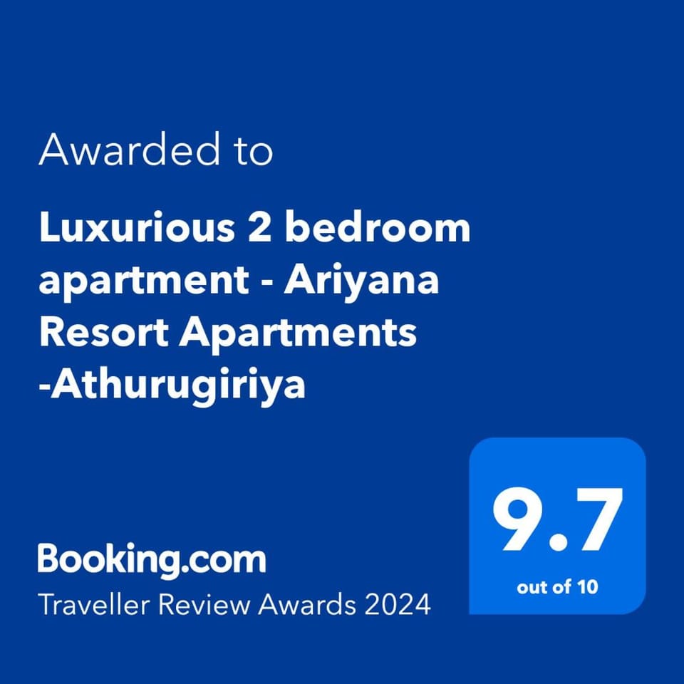 Luxurious 2 bedroom apartment - Ariyana Resort Apartments -Athurugiriya Apartment in Western Province