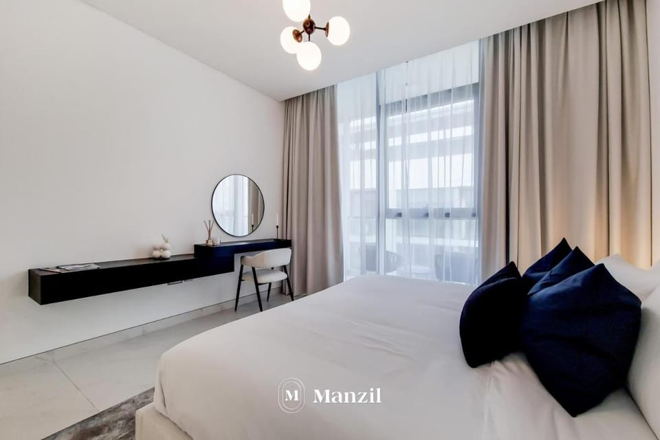Modern waterfront 1 BR at District One Apartment in Dubai