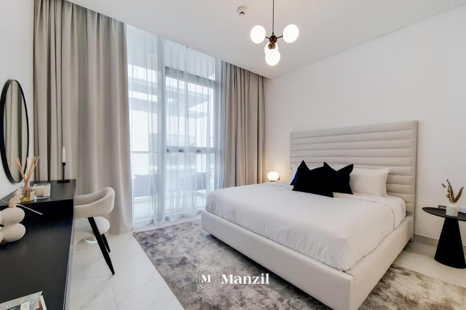 Modern waterfront 1 BR at District One Apartment in Dubai