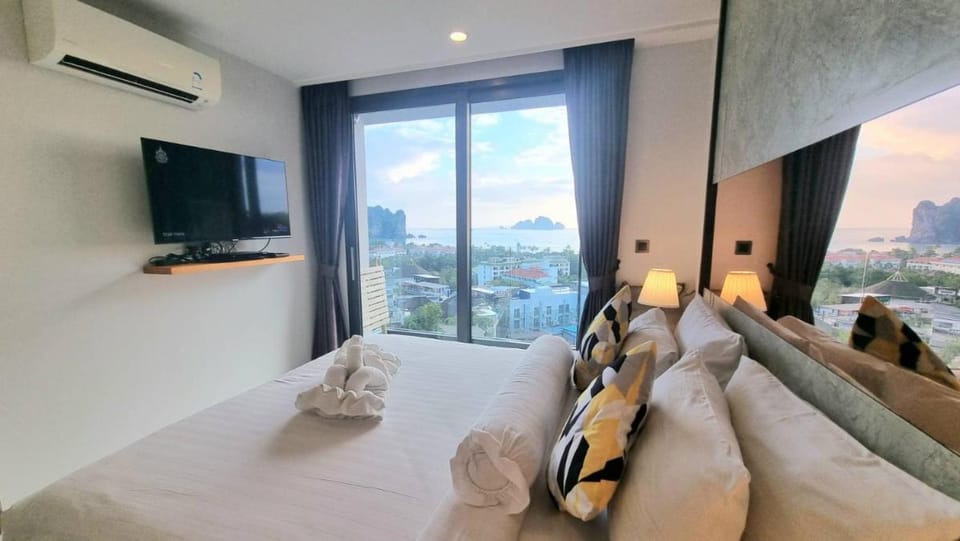 B501-Hi-ended Seaview 2brs with 300m walking To Ao Nang Beach Apartment in Krabi Changwat