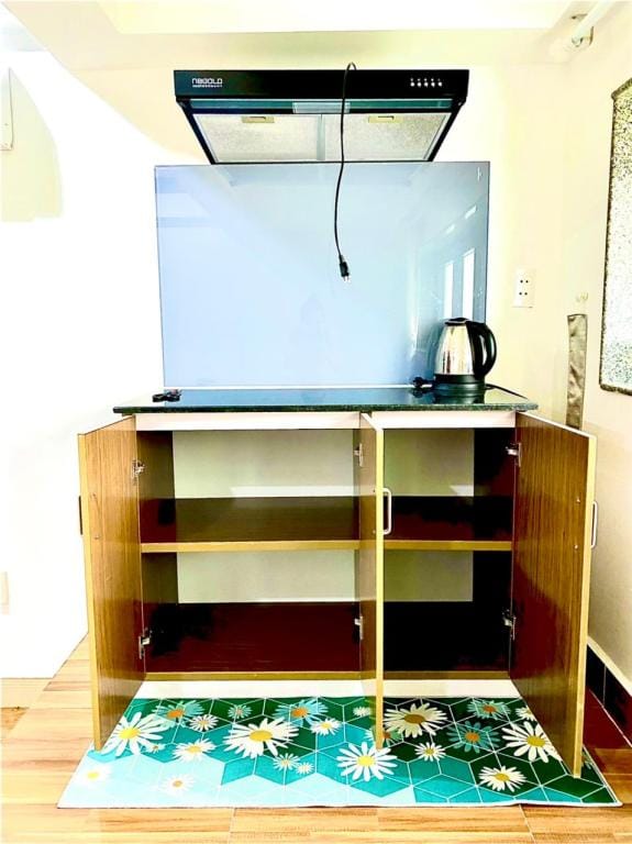 Studio có bếp tone gỗ lầu 1 Apartment in Ho Chi Minh City