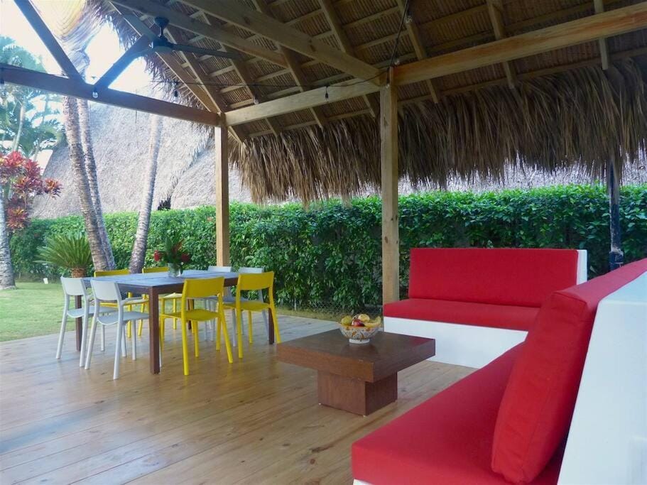 Charming ocean front 2 bd villa Vacation rental in Cabarete