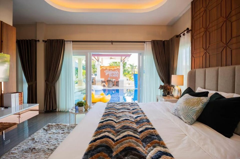 Yellow Honey Pool Villa Pattaya Villa in Pattaya City