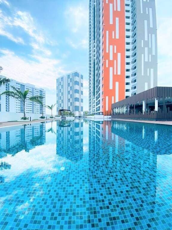 Modern Cozy2Room(MT28A)@Meritus Perai Apartment in Penang