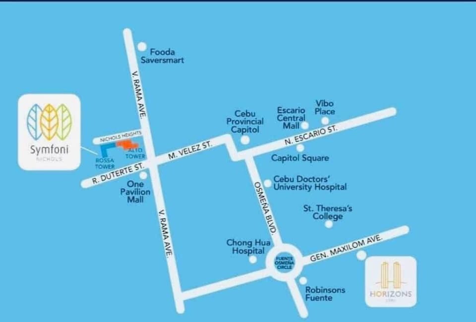 Symfoni Condo near Fuente Vacation rental in Cebu City