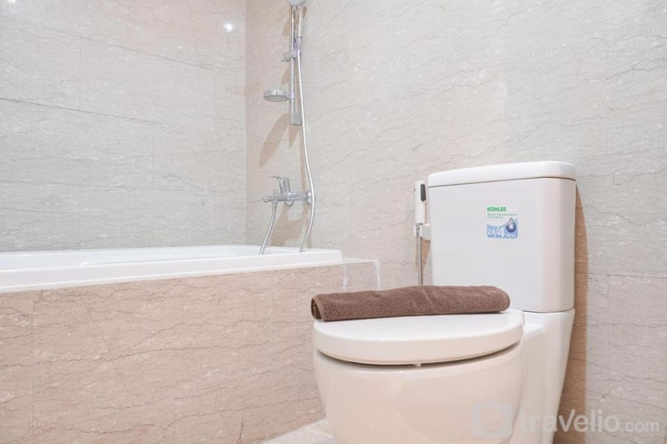 Elegant 2BR at 26th Floor Menteng Park By Travelio Apartment in Jakarta