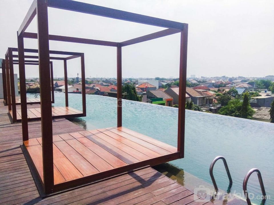 Fancy and Nice 3BR Grand Kamala Lagoon By Travelio Apartment in West Java