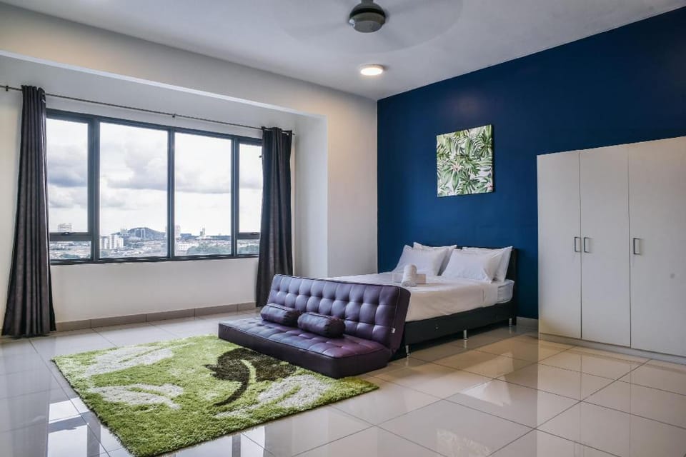 Funky Design Studio [2pax]w/WIFI near SunwayA15#/1 Apartment in Subang Jaya
