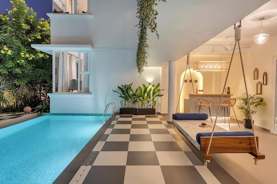 Beach House Villa Hotel in Baga