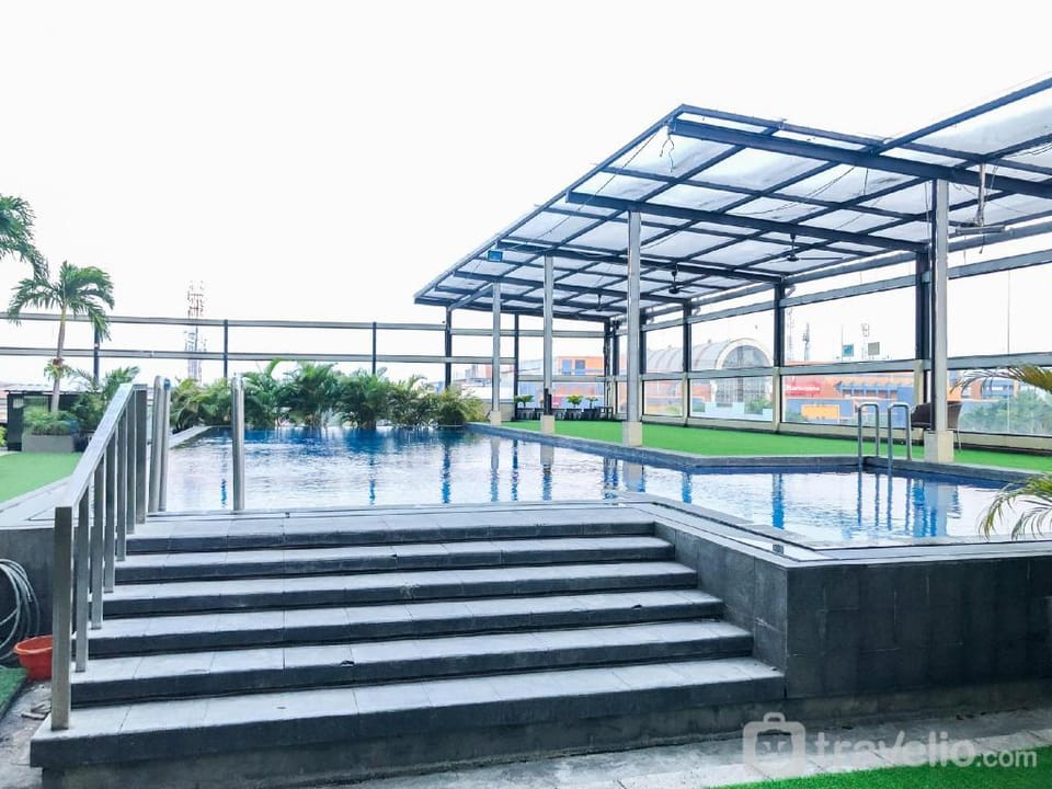Best Location Homey 2BR at Twin Tower By Travelio Apartment in Surabaya