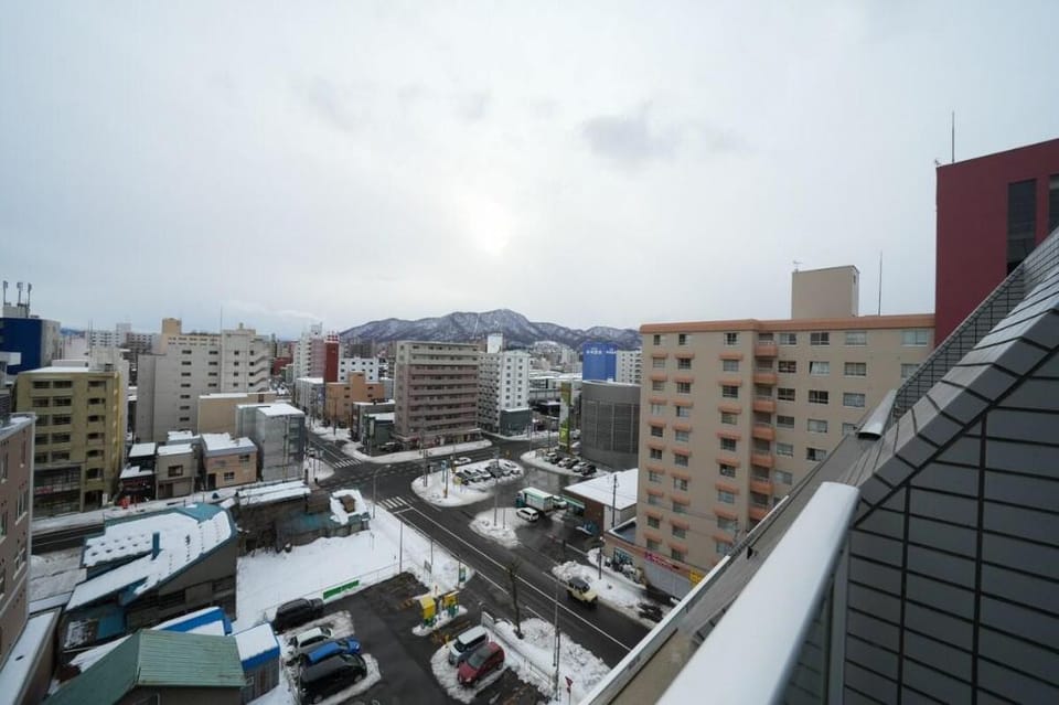 D902 Susukino 6pax Double public transportation 9F Apartment in Sapporo