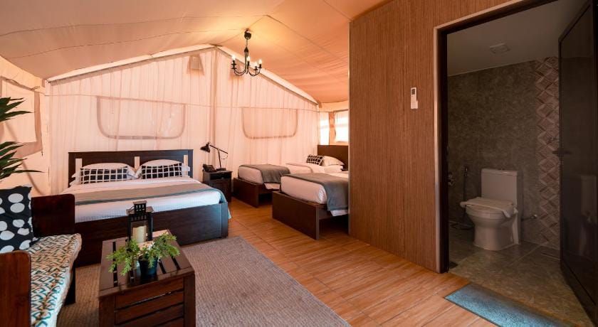 Longbeach Campground Luxury tent in Ras al Khaimah