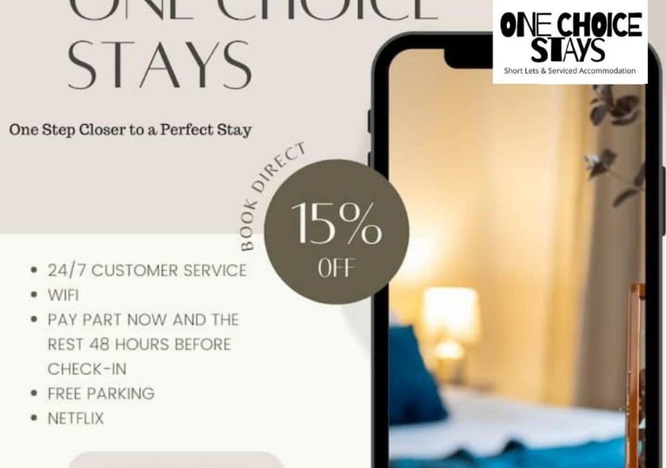 Apt★Monthly Stay Offer✪Leisure/Families✪Parking★ Apartment in Birmingham