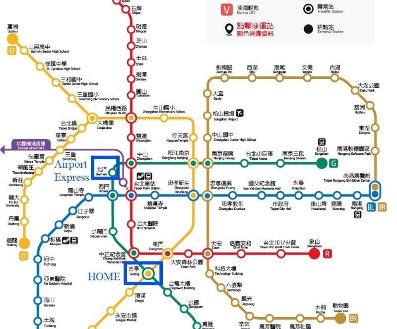 MRT古亭捷運 /月租房源/(獨立一房一廳一廚一夾層) ~台北雙捷運/台大及師大 /綠線捷運西門町 Apartment in Taipei City