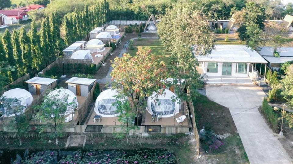 A LA Camps Luxury tent in Laos