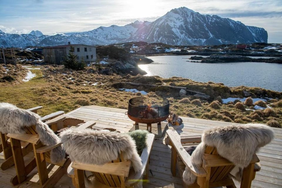 Stunning seafront Villa with breathtaking view Villa in Lofoten