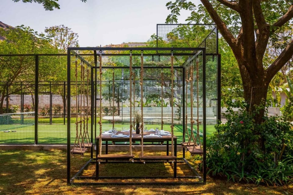 StayVista's Le Sutra Great Escapes - 5BR - Geometrica - Artistic Rooms, Mountain View, Pool, and Gazebo Retreat Villa in Lonavla