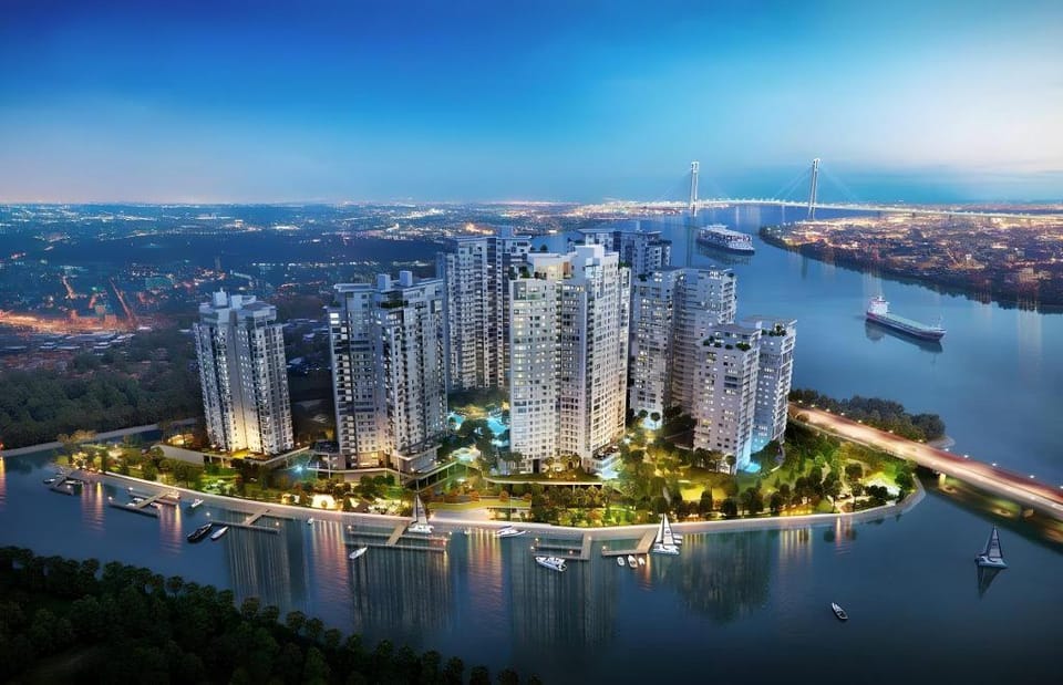 Highfloor Pearl in#DiamondIsland-RiverView Apartment in Ho Chi Minh City