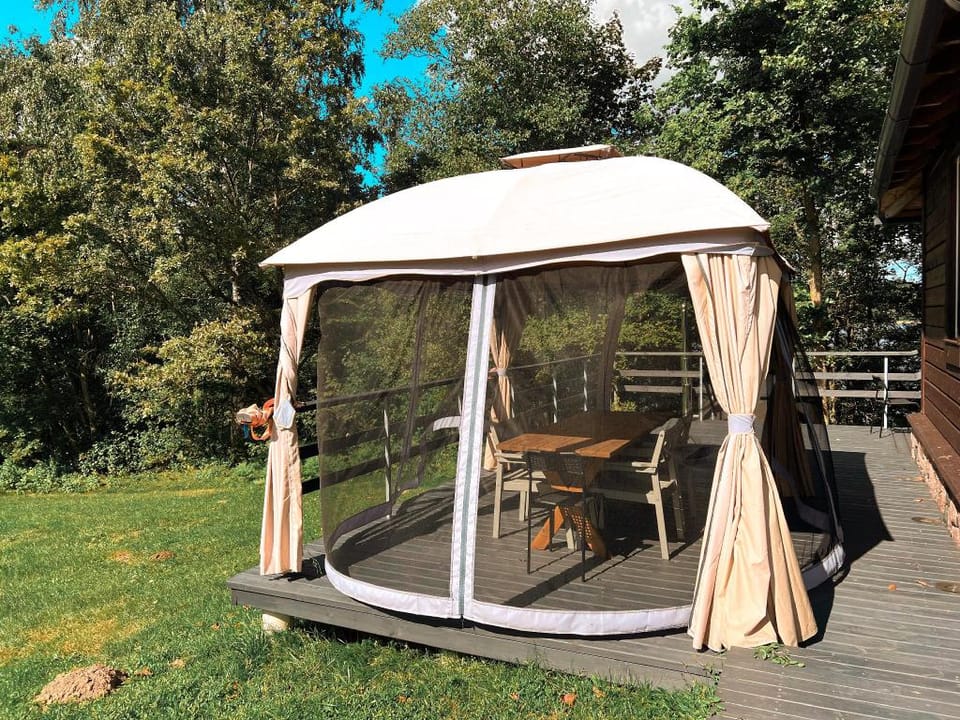 Viesu Sēta LOCU SALA - House 'Skujiņa' Vacation rental in Latvia