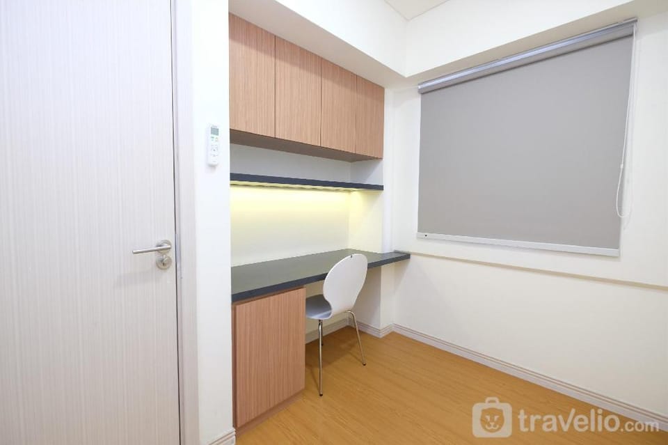 2BR with Workspace at Meikarta Apt By Travelio Apartment in West Java