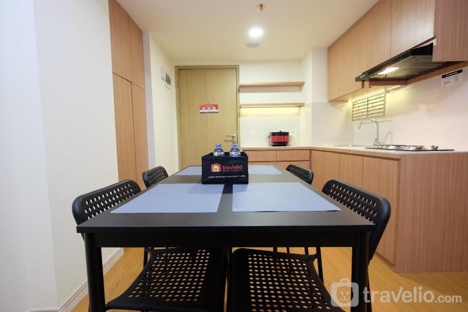 2BR with Workspace at Meikarta Apt By Travelio Apartment in West Java