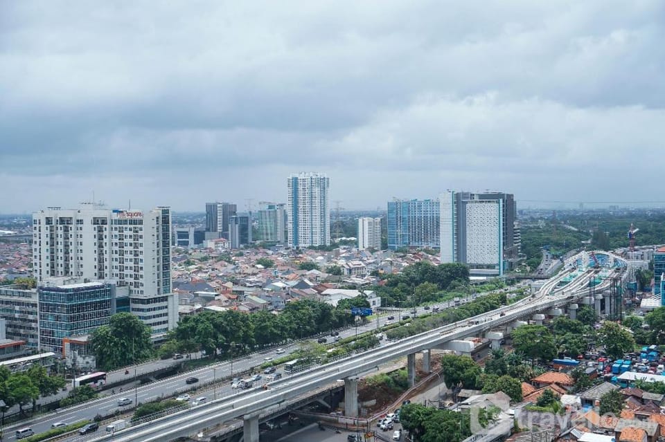 Strategic 2BR Signature Park Grande By Travelio Apartment in South Jakarta City