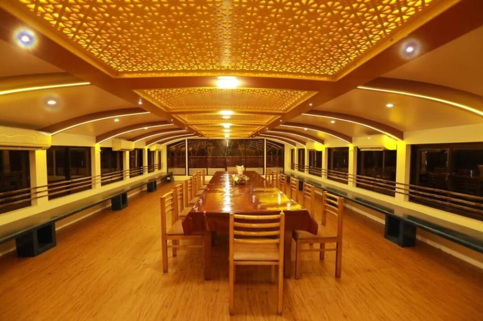 Kerala Boathouse Docked boat in Alappuzha